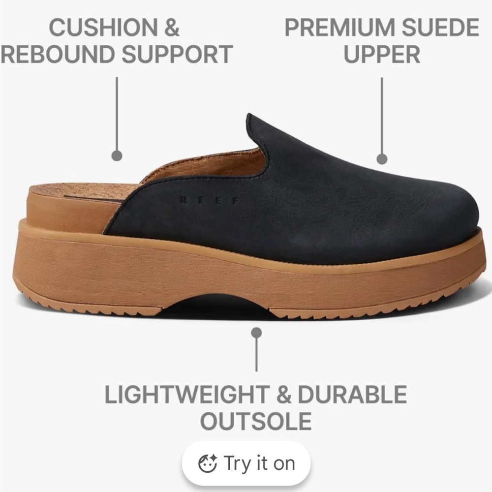 Reef Vista Skye Clog - Charcol - Picture 2 of 4